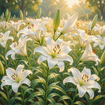 Consider the lillies